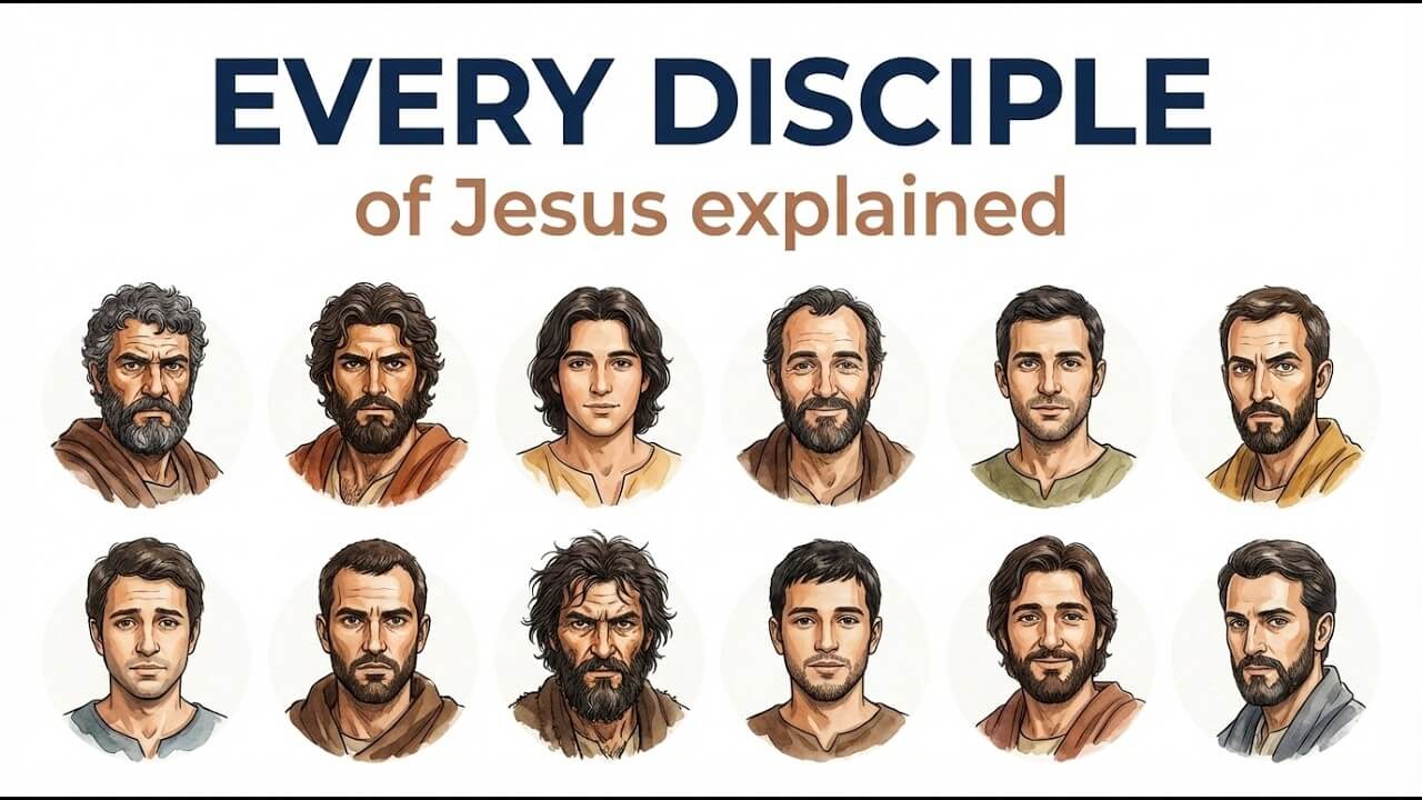 Every Disciple of Jesus Explained: Who They Really Were and How They Died